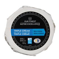 Fromage brie triple crème Notre Excellence à 35 % M.G.