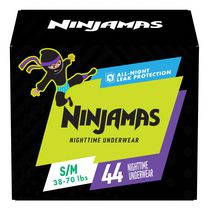 sous-vêtements de nuit Ninjamas pour garçons