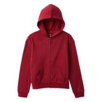 Haut à capuchon zippé sur la longueur George pour filles