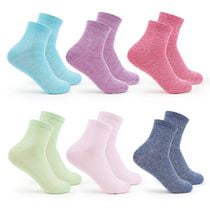 Fruit of the Loom Women’s Ankle Socks 6-Pack – Comfortable Stretch Everyday Socks