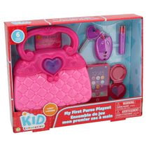 Kid Connection – Mon premier sac à main avec lumière – 6 pièces, ensemble de jeux pour enfants, dès 3 ans