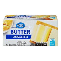 Beurre non salé Great Value