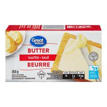 Beurre salé Great Value