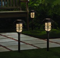 Dabmar Lighting LV-LED104-VG 2.5W & 12V JC-LED Large Top 3 Tier Pagoda Fixture with 3 in. Base - Verde Green