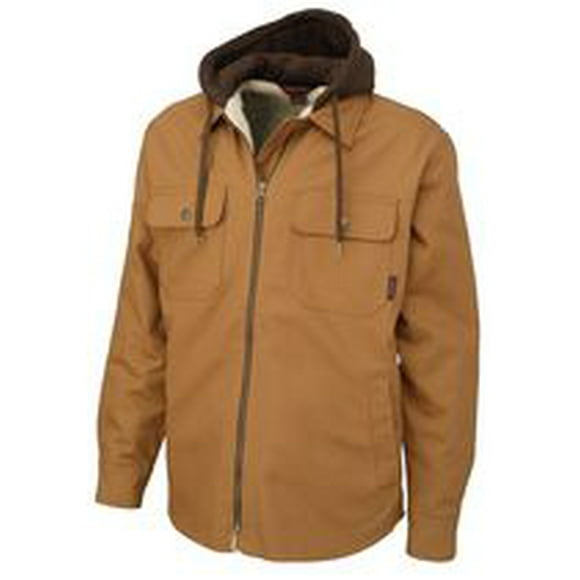 TOUGH DUCK Men's Sherpa Lined Duck Jac-Shirt