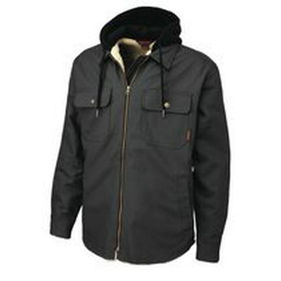 TOUGH DUCK Men's Sherpa Lined Duck Jac-Shirt
