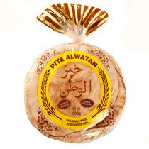 Alwatan Pain pita de blé entier 100 %