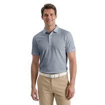 Ben Hogan Performance Men's Diamond Jacquard Short Sleeve Golf Polo Shirt