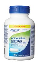 Equate Acidophilus et bifidus 6 milliards de cellules actives
