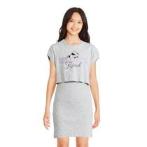 Ensemble 2&nbsp;pièces avec robe Minnie Mouse Disney pour filles Tailles TP–TG
