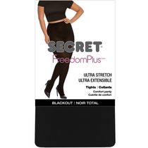 Secret® Freedom Plus Collants Ultra Noir 1pk