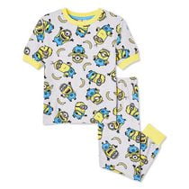 Pyjama 2&nbsp;pièces Minion pour petits garçons Tailles&nbsp;2T-5T