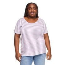 T-shirt à encolure ras du cou George Plus pour femmes