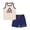 Pumice Stone/Medieval Blue, variant on Reebok Toddler Boys’ Full Speed Tank & Short Set