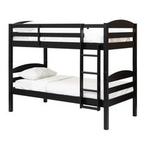 Manor Park Classic Solid Wood Twin Over Twin Bunk Bed