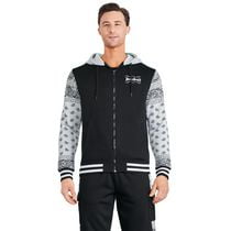 Snoop Dogg Men's Hooded Varsity Jacket