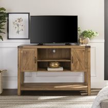 Manor Park Meuble TV - Console - Table porte de grange en bois de 132 cm (52 po)