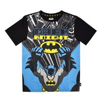T-shirt à manches courtes Batman Dark Knight Here pour garçon