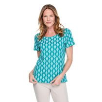Karen Scott Women's Scoop-Neck Printed T-Shirt