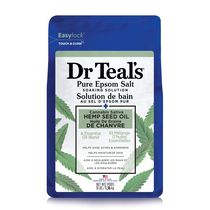 Dr Teal's Sel d'Epsom huile de chanvre 1.36kg