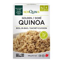 NorQuin Golden Quinoa Boil-in-Bag, 4-86g pouches