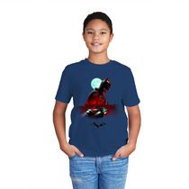 T-shirt à manches courtes avec logo Batman pour garçon