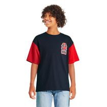 T-shirt à manches en maille Spider-Man Marvel pour garçons