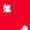 Red B, variant on George Girls' Canada Day Dress