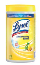 LYSOL® Disinfecting Wipes, Citrus, 75 Count