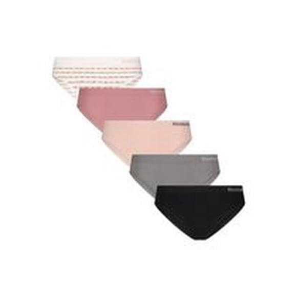 Paq. de 5 culottes bikini sans coutures Reebok pour dames