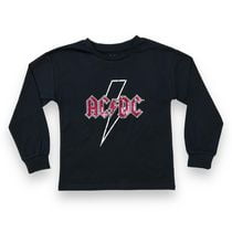 AC/DC Girls long sleeve  cozy top