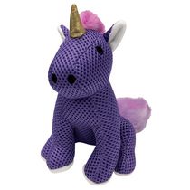 fouFIT Rainbow Bright Spiker Unicorn Purple 7"