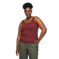 George Women's Plus Rib Tank, Sizes 1X-4X