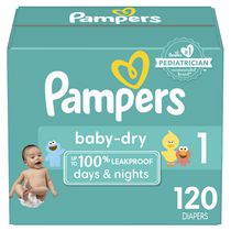 Couches Pampers Baby-Dry, format Super