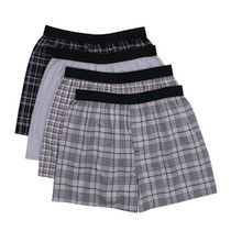 Hanes Men's FreshIQ Cotton Woven Boxer