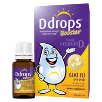 Supplément vitaminique de vitamine liquide D3 Booster de DdropsMD, 600 UI