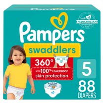 Pampers Swaddlers 360 Pull-On Diapers, for up to 100% Leakproof Skin Protection and Easy Changes, 68CT
