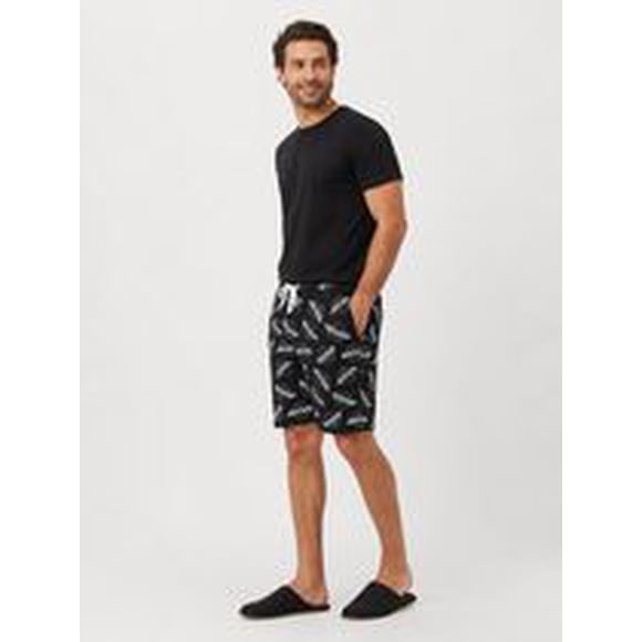 Short de nuit Under Disguise pour homme, idéal pour la fête des pères. Confortable, léger et respirant, il est doté de deux poches latérales. Ce short à motif est le cadeau parfait pour la fête des pères.