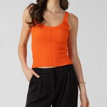 Devoted, Scoopneck Ribbed Sweater, Sizes XS-XL