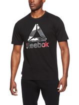 T-shirt Reebok à manches courtes Camo Delta Logo pour hommes, tailles S-2XL