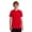 Rouge, variante sur T-shirt à manches courtes Reebok Delta Core pour garçon