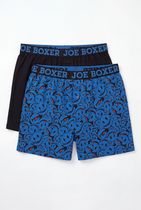 Joe Boxer Men's 2-Pack Novelty Loose Boxer