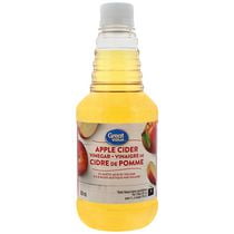 Vinaigre de cidre de pommes de Great Value