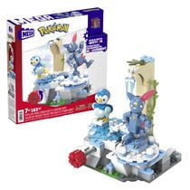 MEGA Pokémon Piplup and Sneasel's Snow Day