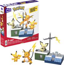 MEGA Pokémon Pikachu Evolution Set - 160 Bricks