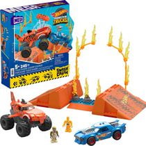MEGA Hot Wheels Smash n Crash Tiger Shark Chomp Course