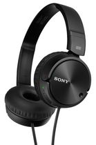 Casque d'écoute supra-auriculaire avec suppression de bruit de Sony, noir - MDRZX110NC
