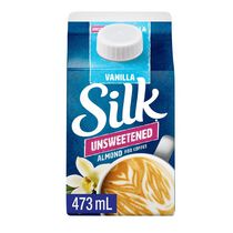 Silk pour café, Amandes, saveur à la vanille sans sucre, sans produits laitiers