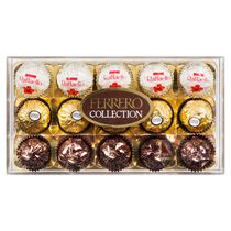Boîte cadeau de fines confiseries au chocolat et à la noix de coco assorties de la Collection Ferrero, boîte cadeau
