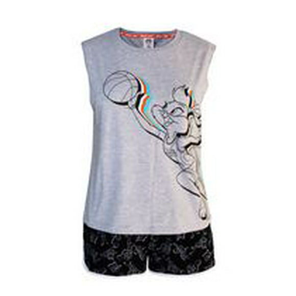 Space Jam two piece pajama set for ladies